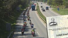 Motorkáři jízdou uctili kolegu, co zemřel po srážce s autobusem