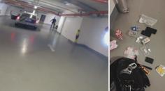 VIDEO: Muži měli v Praze vykrádat sklep, policisté se bránili taserem