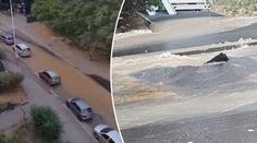 Sídliště zavalila voda! Po havárii vodovodu jsou lidé na suchu
