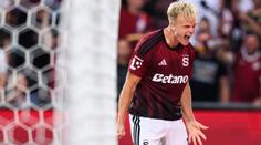 Hattrick za 23 minut. Sparťan Brunes řádil, potlesk poslal i bratranec Haaland