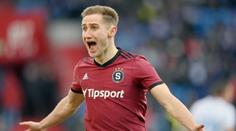 Radostné chvíle před odvetou v Evropské lize. Hvězda Sparty se stala otcem
