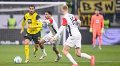 Frankfurt i bez Marmúše dominoval. Dortmund kouše další porážku
