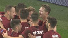 Paráda útočníka Sparty! Hattrick po sedmi letech a rekord v Celtic Parku