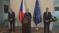 Jednání Pavla, Fialy a Babiše: Atmosféra byla kultivovaná, řešili zahraniční politiku