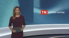 Polední Televizní noviny – pondělí 13. února