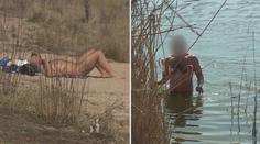 Policie rozháněla partu nudistů! Kromě oblečení neměli ani roušky
