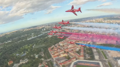 VIDEO: Fantastické záběry Prahy z kabiny pilota gripenu. Město jako na dlani