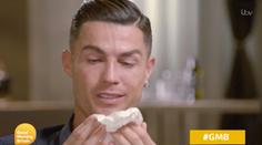 Ronaldo plakal v přímém přenosu! Televize mu ukázala, co nikdy neviděl