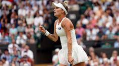 Fantazie. Vondroušová srazila nasazenou čtyřku a je v semifinále Wimbledonu