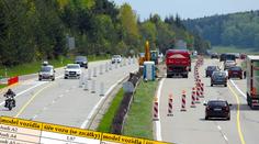 Zúžený pruh na dálnici? Tato auta v něm vůbec nesmí jet! PŘEHLED