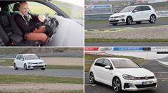 NA OKRUHU - Golf GTI na okruhu v Mostě fungoval perfektně!