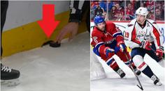Kuriozita v NHL: Myší díra? Ne, ale musel se měnit mantinel! VIDEO