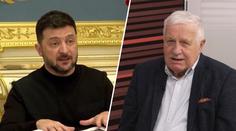 Klaus: Zelenskyj se stává pro svět stále větší zátěží. Jeho dny jsou sečteny