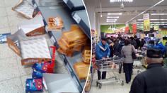 VIDEO: Češi se prali o další zboží v akci. Tentokrát šlo o bonboniéru