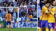 Šikula Messi! Barcelonu vrátil do čela ligy nádherným volejem