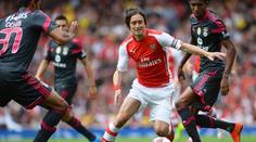 Rosický se vrátil do Wembley. S Arsenalem chce Community Shield