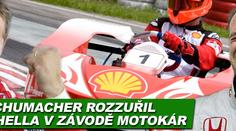 Drzý Schumacher rozzuřil Barrichella v závodě motokár
