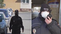 Strážníci zasahovali u lidí v karanténě. Sami musí zůstat doma