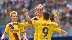 Barcelona si před Slavií zastřílela, trefili se největší kanonýři