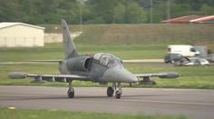 Velké letecké cvičení v Čáslavi. Gripeny bojují s americkými F-16
