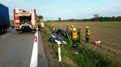 Kamion zezadu smetl felicii. Řidička (†48) na místě zemřela