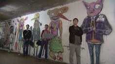 VÍKEND: Pouliční grafity vyměnil za malířské plátno