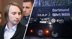 Útočil na autobus Dortmundu. U soudu se přiznal, hrozí mu doživotí