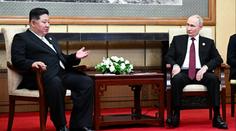 Kim se sešel s Putinem. Pomoc Rusku označil za bratrskou povinnost