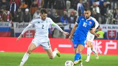 Slovensko v euforii! Gól v nastavení zajistil minimálně baráž, zářil Haraslín