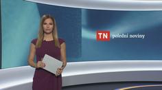 Polední Televizní noviny - pondělí 18. října
