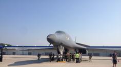 Nadzvukový jaderný bombardér B-1B přistál v ČR! Dny NATO