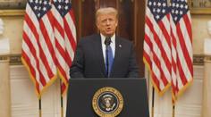 Trump v rozlučkovém projevu označil svou vládu za zázrak, Bidena nezmínil