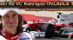 Kvalifikace F1: Ve vyprahlém Bahrajnu dominovala Toyota, první Trulli
