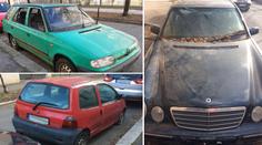 Proč je neodtáhnou? Ulice blokují vraky aut a strážníci to neřeší!