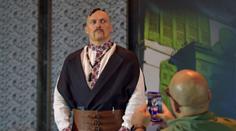 Ukrajinec Usyk je před titulovou bitvou naladěn. Přišel v kroji a zazpíval