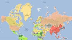 UNIKÁTNÍ MAPA penisů: Kde je mají největší? Jak jsou na tom Češi?