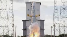 Evropská vesmírná mise slaví úspěch. Raketa Ariane 6 vynesla 9 satelitů