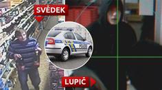 Ozbrojený lupič vyrazil do obchodu se sekerou! Hledá se svědek