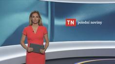 Polední Televizní noviny - pondělí 21. února