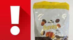 Inspekce varuje před rozinkami z Albertu. Odhalila v nich ropný olej