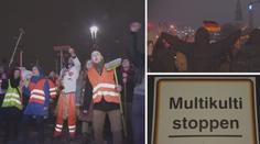 V Německu probíhají demonstrace proti islámu, Merkelová protestuje