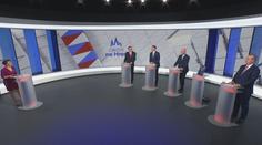 To nejdůležitější z první debaty TV Nova. Kandidáti na závěr dostávali otázky na tělo