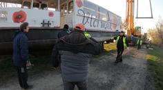 Plavební sezóna zahájena. První lodě rozčeřily hladinu Nových Mlýnů