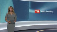 Polední Televizní noviny – pondělí 17. července
