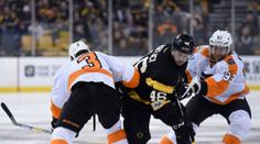 Krejčího Boston zdemoloval Voráčkovu Philadelphii, oba bodovali