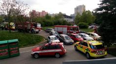 Tragédie v Brně. V panelovém domě vypukl požár, starší žena přišla o život