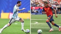 Messi ho jako miminko koupal, teď hrají o zlato. Snímek s Yamalem baví svět