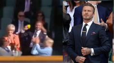 Podavač míčů v královské loži? To byl David Beckham!