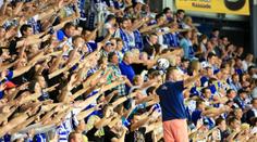 Děsivé choreo v první lize! Ultras Prostějova se opravdu vytáhli