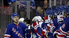 První gól v NHL: Chytil skóroval ve slavné Madison Square Garden!